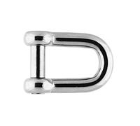 Manille droite avec vis six pans creux 12mm A4 AISI 316