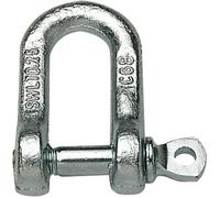 Manille droite - CHAPUIS - Acier zingué - Largeur 26.5mm - Axe 11mm - Résistance à la corrosion