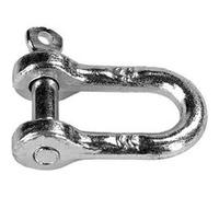 Manille droite estampillée 12mm en acier zingué - CHAUBEYRE - 8362012 Noir G