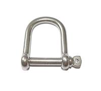 Manille Droite Extra Large 10mm Libre en INOX A4-316