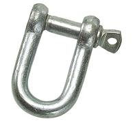 Manille droite galvanisée 16 mm. 5/8" Usage domestique