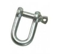 Manille droite galvanisée 25 mm 1 pouce usage domestique