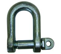 Manille droite standard d.18 mm zinguée cmu 1300 kg LEVAC - 5230JG