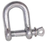 Manille droite standard d.14 mm zinguée cmu 800 kg LEVAC - 5230HG