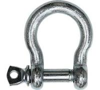 Manille lyre standard zinguée LEVAC - Ø20 mm - CMU 1100 kg - Coef. utile 1/4 - 5250KG G