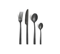 Amefa Ménagère 9035VTVG17B78 – Set de 16 pièces, Coffret 4 personnes, Acier inoxydable, Noir