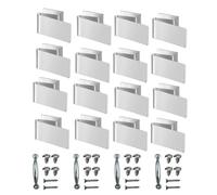 Manillefu Clips pour panneau de contreplaqué Hurricane Clips 1/2" en acier carbone noir maintien sécurisé protection contre les tempêtes pour fenêtres résidentielles