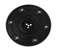 Manillefu Disque de coupe pour tondeuse à gazon Bosch Indego 350 400 S+500 Connect Lame en polypropylène facile à installer Noir 141 mm