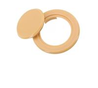 Manillefu Ensemble de cache-trous pour parasol de terrasse, 5,1 cm, capuchon en PVC marron pour table de jardin, meubles de jardin, stabilisateur de protection
