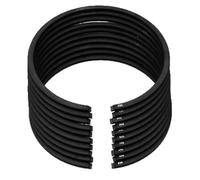 Manillefu Kit de segments de piston 50 mm pour TS410 TS420 MS440 MS441 044, lot de 10 pièces de rechange 0,2 mm