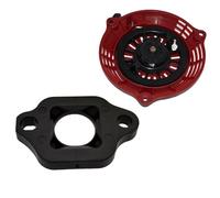 Manillefu Lanceur de démarreur pour Honda GC135 GC160 GCV135 GCV160 EN2000 Pièce de rechange en métal pour réparation de moteur de tondeuse à gazon