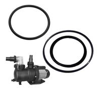 Manillefu Lot de 3 joints toriques pour pompe SPS 25 50 75 100 - Kit de joint en caoutchouc pour couvercle transparent et tamis d'aspiration - Noir