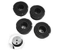 Manillefu Lot de 4 pieds en caoutchouc pour Honda EU20i 68325-Z07-003, pied inférieur en caoutchouc pour générateur EB2000i EU2000i Noir