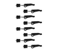 Manillefu Lot de 8 boutons de poignée de tondeuse à gazon, vis manuelle réglable avec écrou à pression rapide, boulon en métal et écrou à bouton pour tondeuse à gazon