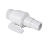 Manillefu Valve de commutation pour système de piscine Hayward SP0729, connecteur de clapet anti-retour en ABS pour un débit d'eau efficace, facile à installer, pièce de rechange blanche