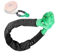 Manilles de treuil de remorquage, corde de récupération synthétique souple | Équipement de récupération hors route pour voile, SUV, remorquage VTT