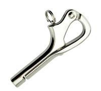 Manilles pour bateaux | Manille à pression, crochet à libération rapide, manille de crochet en acier inoxydable marine multifonction, crochet de voilier de grande capacité de charge, ferrures