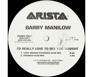 Manilow, Barry - I'd Really Love to See You Tonight [Vinyl LP]