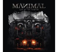 Manimal – Live at the Theater – Vinyle LP couleur rouge/noir – Integral