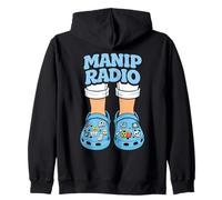 Manip Radio Homme Sabots Radiologie Scanner IRM Sweat à Capuche