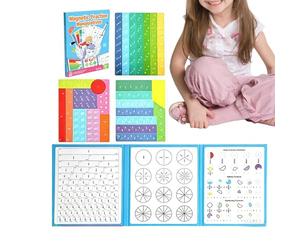 Manipulations de fractions Matériel de démonstration arithmétique | Puzzle de fracture magnétique éducatif pour les salles de t l'enseignement primaire