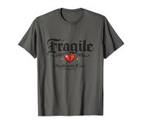 Manipulez avec Soin Broken Heart Pixel Gothic T-Shirt