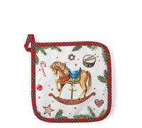 Manique de cuisine jouet de Noël 20 x 20 cm