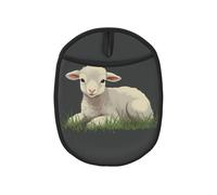 Manique résistante à la chaleur pour agneau de cuisine dans l'herbe manique avec boucles de suspension lavables en tissu éponge pour barbecue