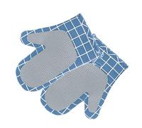 Maniques De Cuisine,Épaissi Anti-Brûlure Anti-Dérapant 1 Paire - Gants De Grillade Anti-Dérapant Pour Four | Pour La Cuisine La Pâtisserie La Routine Domestique Le Barbecue La Cuisson La Sécurité Au Q