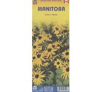 Manitoba Travel Reference Map: 1:900,000