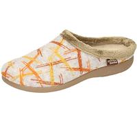 Manitu Femme Chaussons pour la Maison, Gris Clair, 37 EU