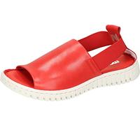 Manitu Sandales pour Femme, Rouge, 38 EU