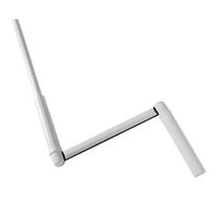 MANIVELLE COMPLETE Ø12 LG1300 (BLANC RAL9010)