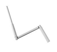 MANIVELLE COMPLETE Ø12 LG2100 (BLANC RAL9010)