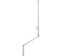 Manivelle complète grise - Pour Volet Roulant - Longueur 1300 mm - Gris clair - Diamètre 12 mm - Kit Manivelle Barre et Poignée - Geiger - Fabrication Allemagne - Fenêtre avec Volet Roulant Manuel