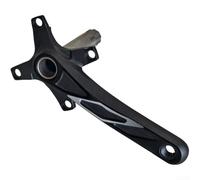 Manivelle creuse en aluminium, manivelle droite de vélo de 170 mm pour pédalier creux Prowheel, 10 rainures pour un ajustement sûr, compatibilité de 104 mm