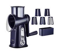 Manivelle De Broyeur De Fromage - 10,8x5x4,6 Pouces Trancheuse À Légumes Râpe À Main, Coupe Rotative Manuelle, Outil De Cuisine Multifonction Longue Durée | Robot Culinaire Pour La Cuisson À