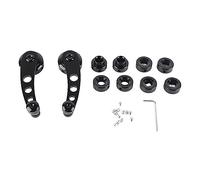 Manivelle de Fenêtre et de Porte en Alliage D'aluminium, Ouvre-fenêtre Manuel Universel, Manivelle de Porte et de Fenêtre, Alliage D'aluminium + Manivelle de Fenêtre et de Porte en Acier, Pièces D'aut