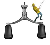 Manivelle de roue de pêche - Poignée de moulinet de précision, bouton à bascule ergonomique | Accessoire de remplacement haut confort, composant de moulinet de pêche à rotation douce pour l'utilisatio