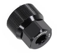 Manivelle de vélo auto-extractible outil de boulon outil de démontage de manivelle en alliage d'aluminium pour SRAM DUB e vélo VTT noire