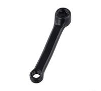 Manivelle de vélo d'appartement de 127 mm avec trou rond 9/16 20 et trou carré de 13 x 13 mm (manivelle droite)