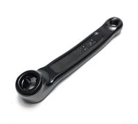 Manivelle de vélo d'appartement de 152 mm, matériau en fer pour installation de manivelle gauche ou droite (gauche)