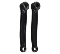 Manivelle de vélo d'appartement en fer 165 mm trou carré 380 g | Construction en fer massif, poids de 380 g, conduite stable, s'adapte à la plupart des vélos, longue durée de vie