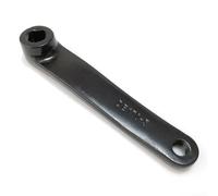 Manivelle de vélo de sport d'intérieur de 170 mm avec trou carré 16 5 x 16 5 mm côté gauche et droit pour vélo d'exercice partie 9/16 20 support de pédale compatible avec plusieurs modèles (droite)