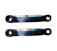 Manivelle de vélo d'intérieur de 165 mm de long, matériau en fer, entraînement carré, trou de 16 mm, compatible avec les vélos d'appartement, kit de réparation d'équipement de gym à domicile