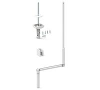 Manivelle de volet roulant 1300 mm Ø 12 mm avec sortie 6P7 verticale