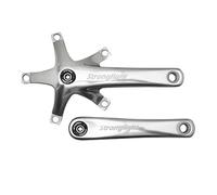 Manivelle droite et gauche Stronglight Track 2000 Piste - Fixie L 165mm pour plateau 144 - Noir