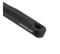 Fsa Ck-745/jis Crank Argenté 165 mm Black