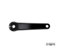 Manivelle droite Shimano FC-E6100 Noir