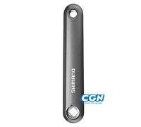 MANIVELLE E BIKE/VAE L170 GAUCHE SHIMANO FC-E6010 ALU GRIS